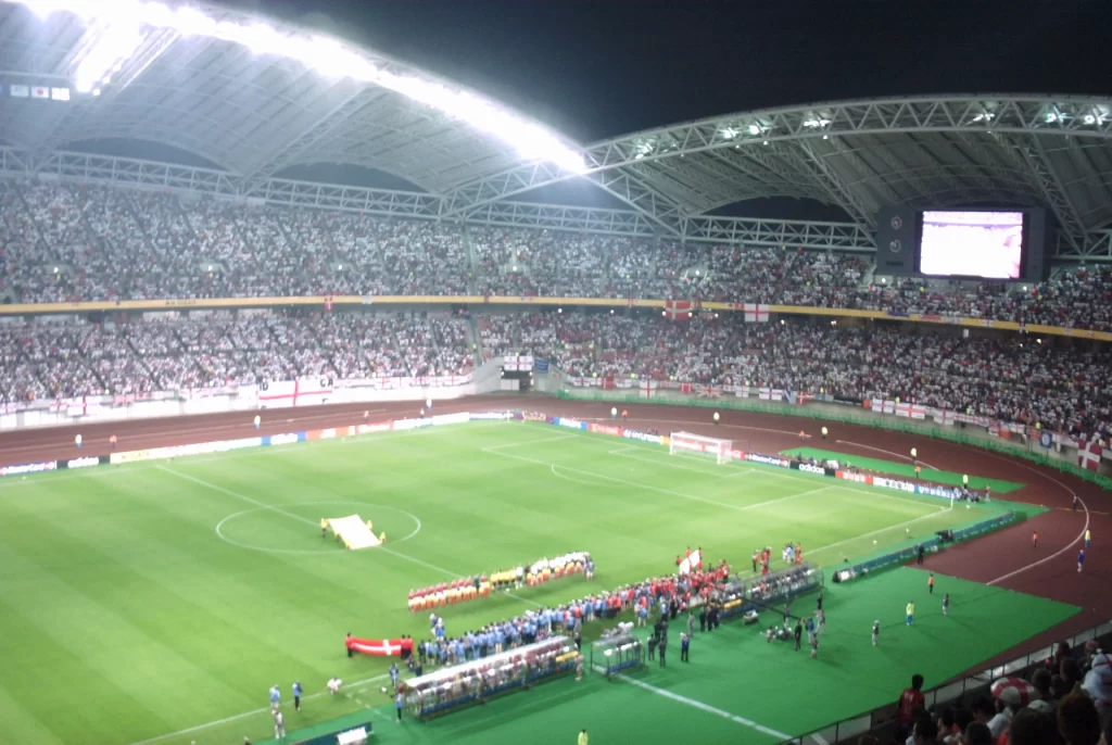 新潟スタジアムビックスワン デンマーク対イングランド