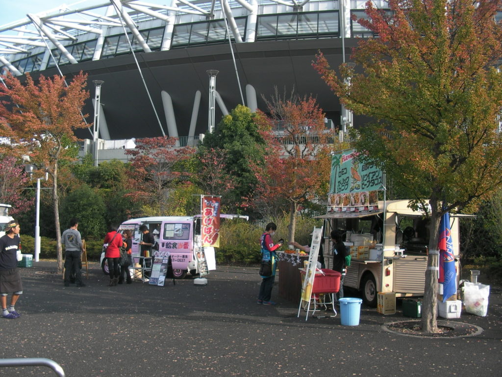 キッチンカー　2009年Ｊリーグ第31節 FC東京対浦和レッズ　2009年11月8日味の素スタジアム
