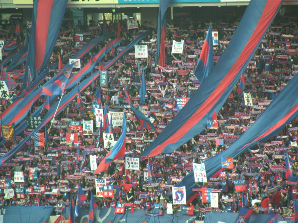 青と赤　2009年Ｊリーグ第31節 FC東京対浦和レッズ　2009年11月8日味の素スタジアム